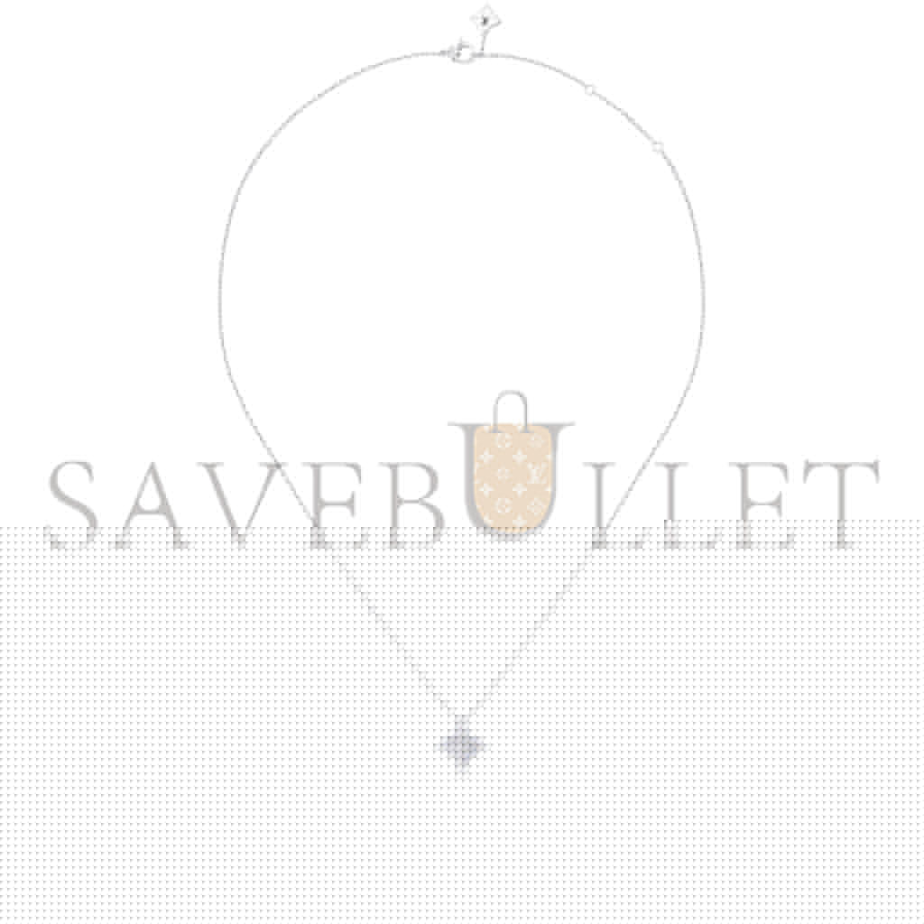 l**is V*t*n lv diamonds pendant - with lv monogram star cut diamond q03033